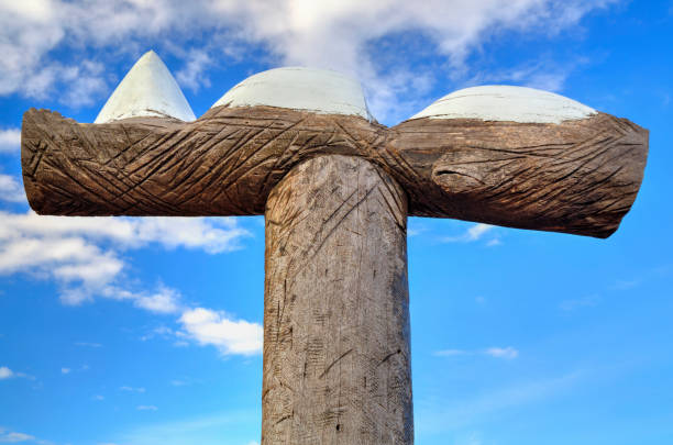 It is an expression of blue sky and clouds by HDR
