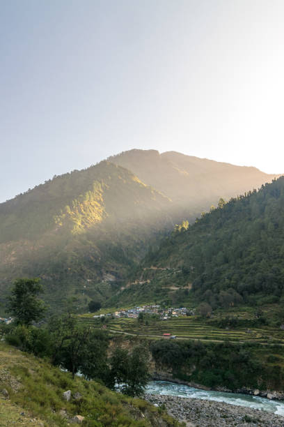 istock Sunrise in Uttrakashi, Uttrakhand, India 1063052636