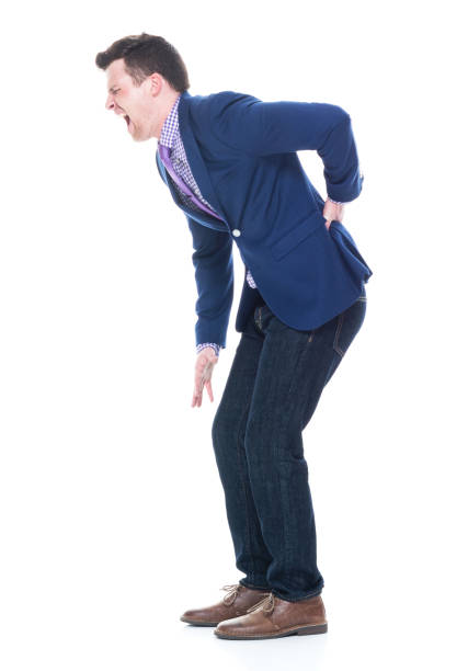 istock Businessman with backpain 1063053830