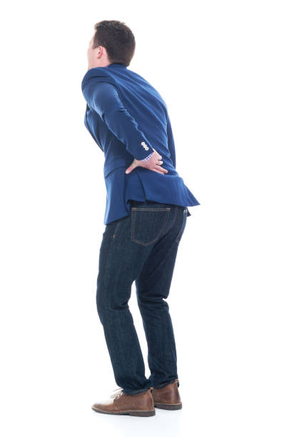 istock Businessman with backpain 1063053846