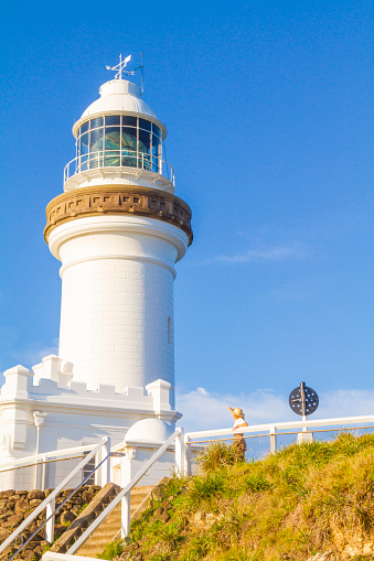 Bathurst Lighthouse on Rottnest Island, Western Australia.