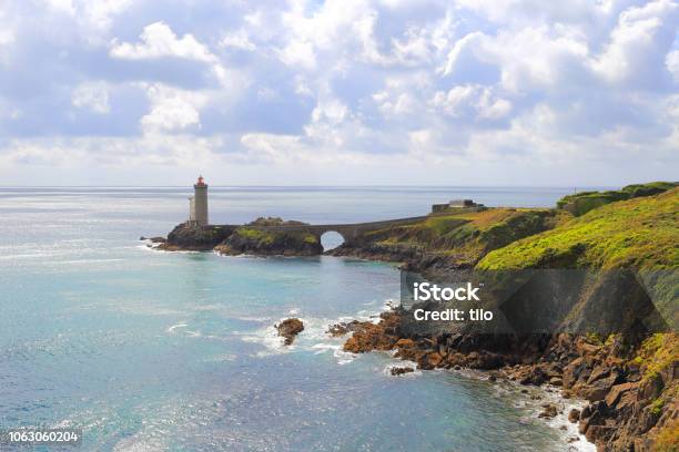 Little Kitty Lighthouse Stock Photo - Download Image Now - Brest - Brittany, Brittany - France, France