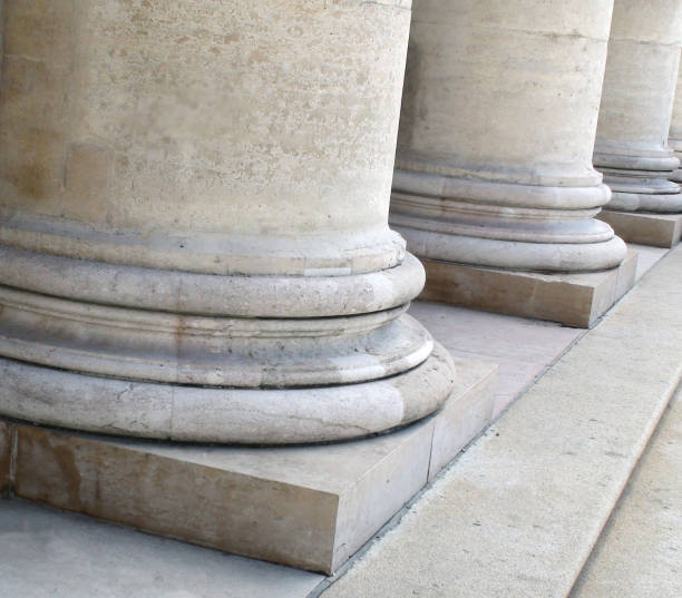 istock View Of Architectural Columns During Summer Season 1063060776