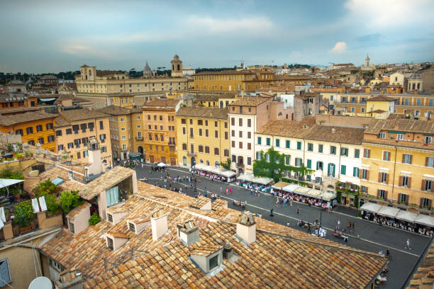 istock Rooftops of Rome and Navona Piazza 1063068318