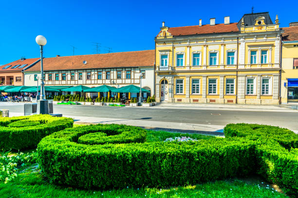 istock Koprivnica colorful park scenery. 1063075718