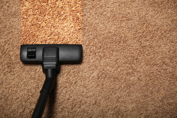 istock Dust in room, vacuum cleaner on floor 1063081916