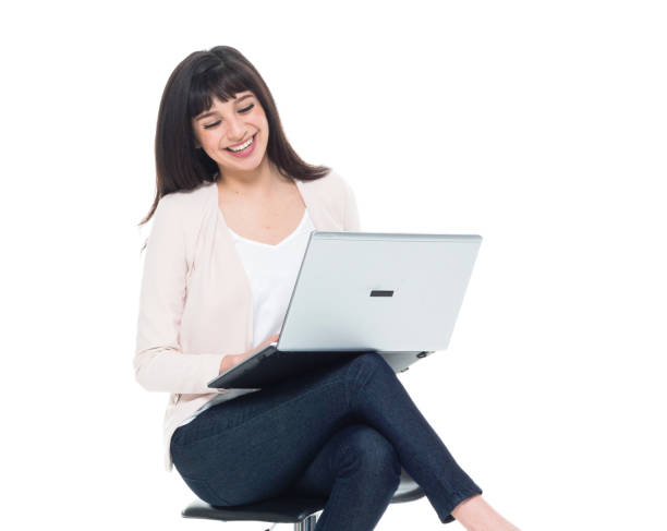 istock Beautiful female in business attire 1063084004