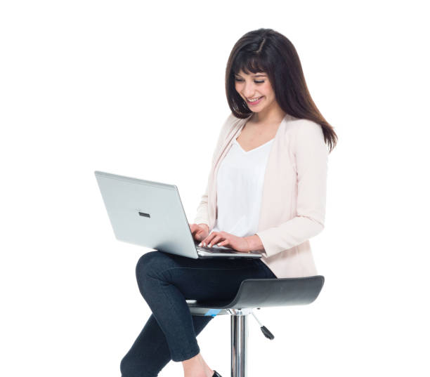 istock Beautiful female in business attire 1063084012