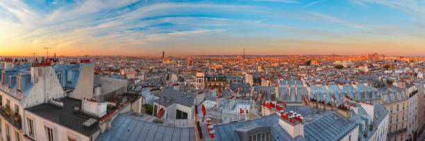 istock Sunrise in Paris, France 1063091856