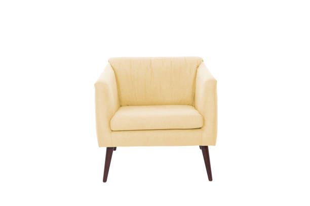 istock armchair. Modern chair on white background. Texture chair. 1063099396