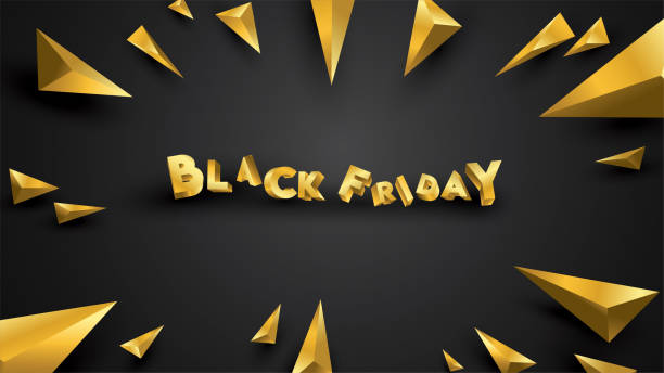 Black friday background layout background balck and gold. For art template design, list, page, mockup brochure style, banner, idea, cover, booklet, print, flyer, book, card, ad, sign, poster, badge. Black friday background layout background black and gold. For art template design, list, page, mockup brochure style, banner, idea, cover, booklet, print, flyer, book, card, ad, sign, poster, badge. balck stock illustrations