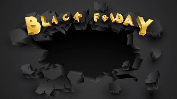 Black friday background layout background balck and gold. For art template design, list, page, mockup brochure style, banner, idea, cover, booklet, print, flyer, book, card, ad, sign, poster, badge. Black friday background layout background black and gold. For art template design, list, page, mockup brochure style, banner, idea, cover, booklet, print, flyer, book, card, ad, sign, poster, badge. balck stock illustrations