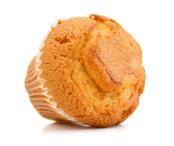 istock tasty muffin cake, isolated on white 1063119838