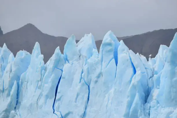 Landscape of the Perito Moreno Glacier, Patagonia, Argentina