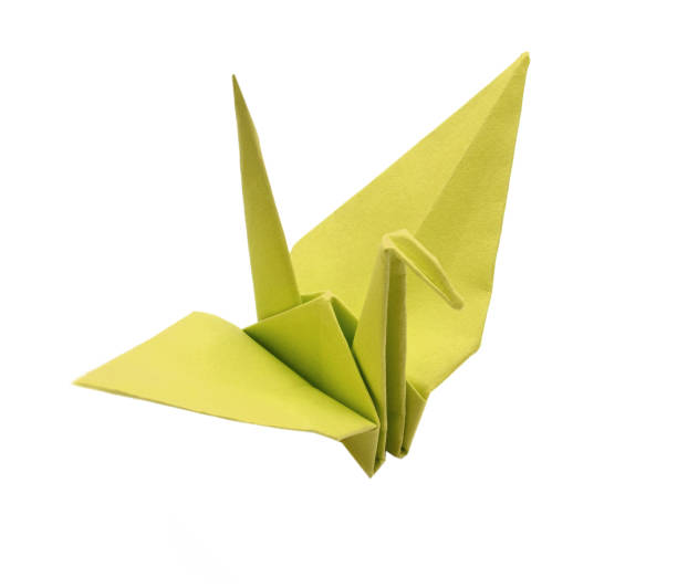 istock Orange origami bird 1063157518