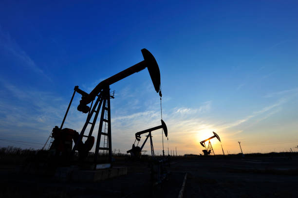 istock The oil pump 1063162710