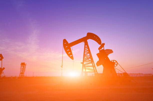 istock The oil pump 1063162730
