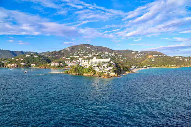 Photo of Charlotte Amalie Bay in Saint Thomas Island