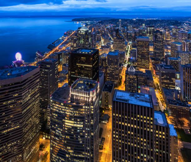 istock elevated view of seattle cityscape 1063175380