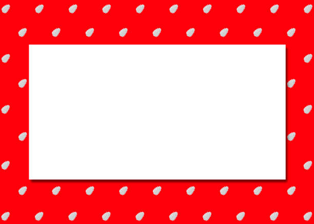 Background image with many different sized ladybugs on white background.