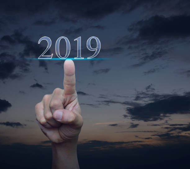 istock Happy new year 2019 concept 1063184494
