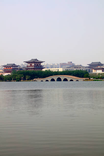 istock temples and stone arch bridges 1063194242