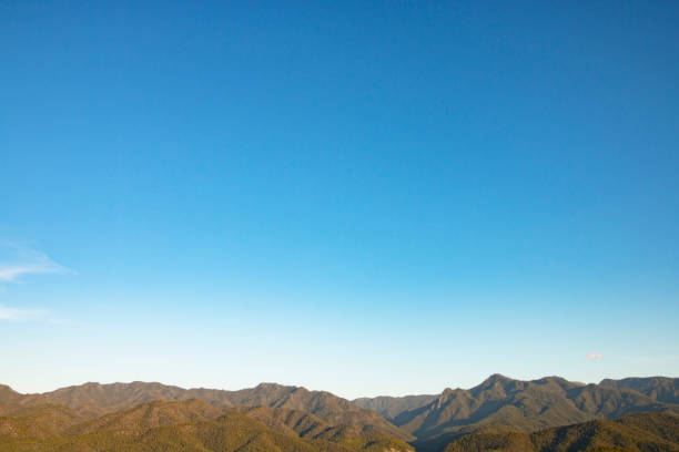 istock blue sky and mountain with free text space 1063221840