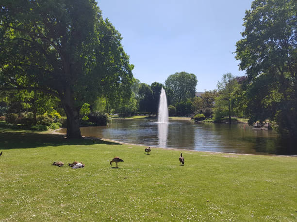istock Warm dam, Wiesbaden, English, Park 1063225206