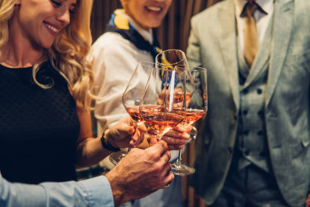 istock People having celebratory toast 1063232186