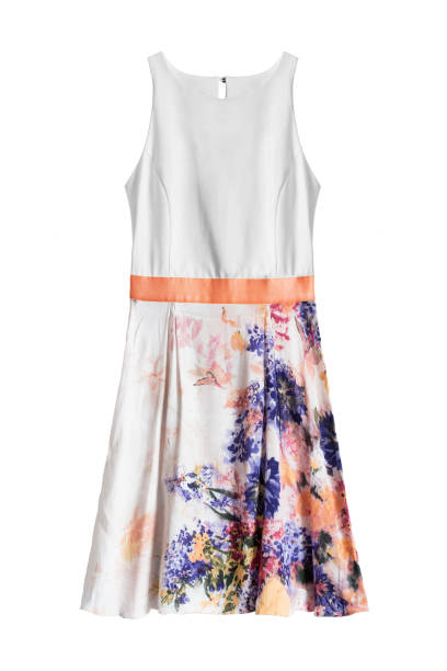 istock Silk dress isolated 1063236546