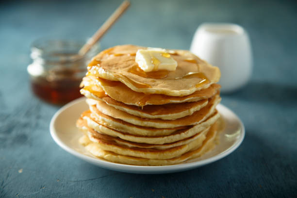 istock Honey butter pancakes 1063238510
