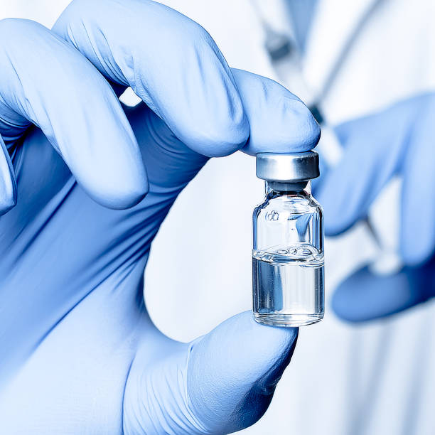 istock Medicine bottle for injection 1063243808
