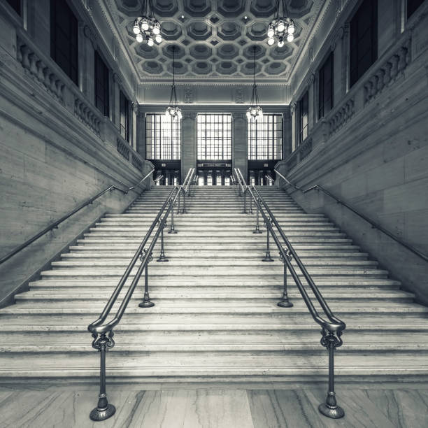 istock View of Union Station stairs 1063246404