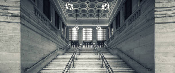istock View of Union Station stairs 1063246420