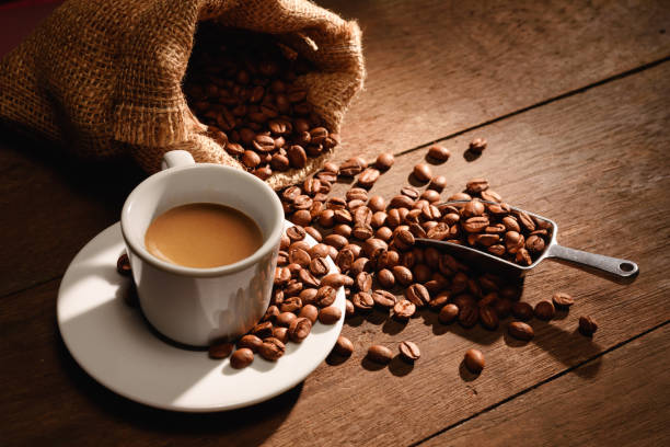 istock A shot of espresso with roasted coffee bean 1063262432