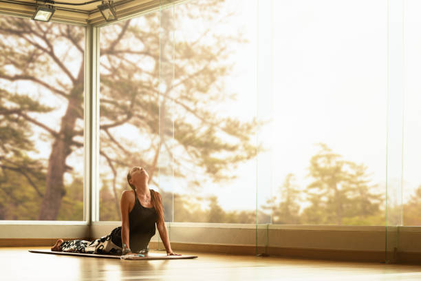 istock A yoga master practicing yoga performing Bhujangasana or cobra pose 1063262658