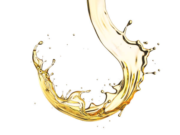 Olive or engine oil splash isolated on white background. Olive or engine oil splash isolated on white background, 3d illustration with Clipping path. motor oil photos stock pictures, royalty-free photos & images