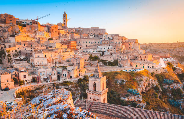 istock Sassi di Matera at sunrise, Basilicata, Italy 1063267398