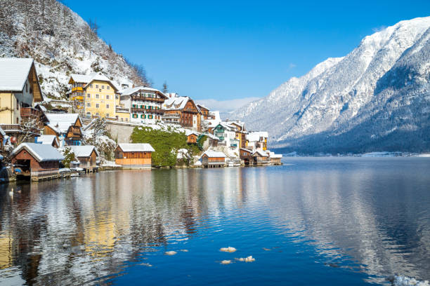 istock Hallstatt in winter, Salzkammergut, Austria 1063268068