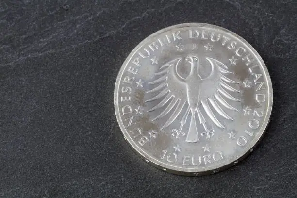 German 10 Euro Silvercoin