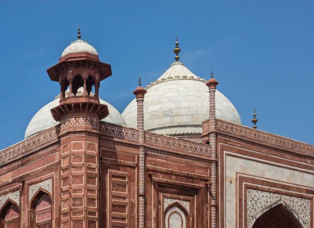 istock Architectural Details : The Great Gate At Taj Mahal , India 1063277948