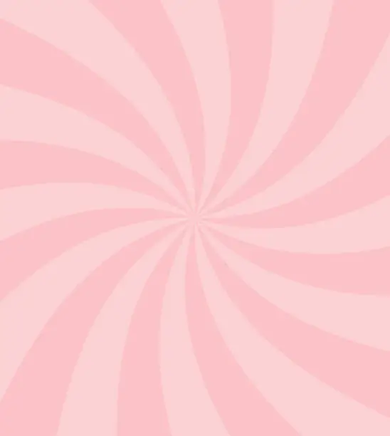 Vector illustration of Simple sweet candy pink swirl vector background