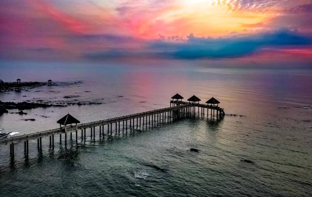 Sunrise at Desaru Malaysia
