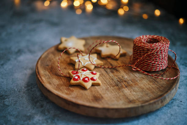 istock Delicious Christmas Cookies for Hanging on Christmas Tree 1063292402