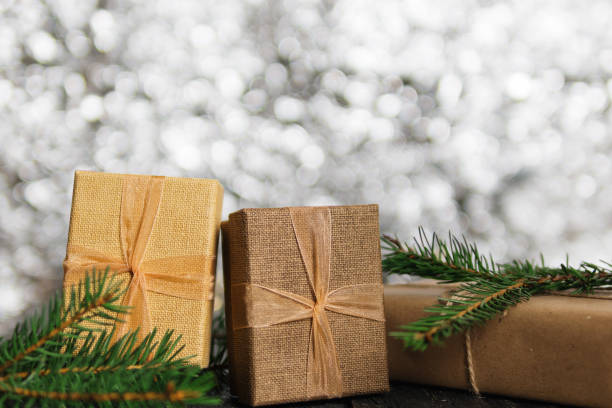 istock Christmas gifts in boxes 1063293544