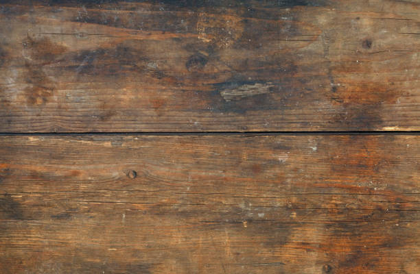 istock Brown old vintage wooden planks background 1063294286