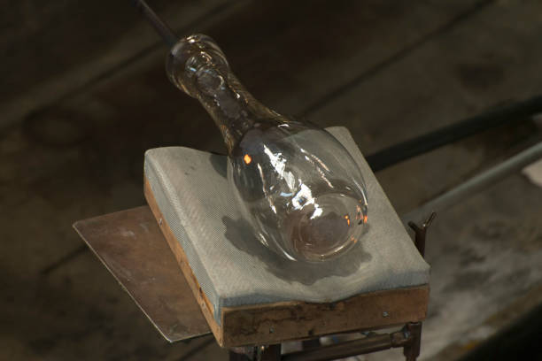 istock Detail of glass making 1063294724