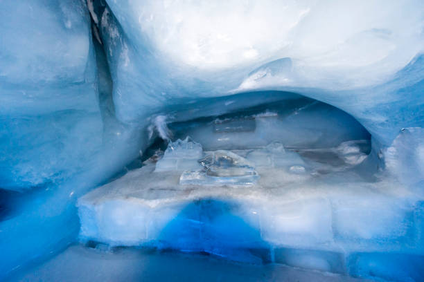 istock Glacier cave tunnel at Mount Titlis, Switzerland 1063295918