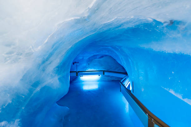 istock Glacier cave tunnel at Mount Titlis, Switzerland 1063295920