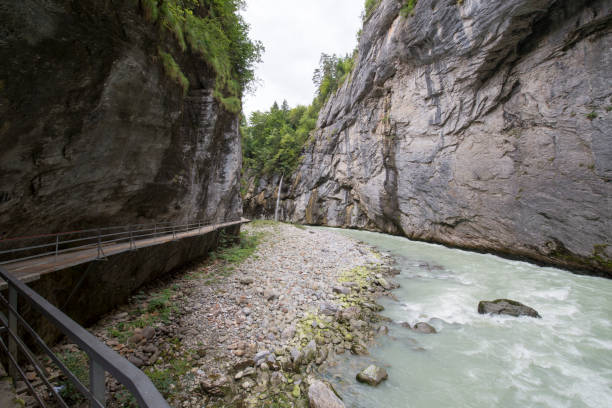 istock The Aare Gorge (German: Aareschlucht), Switzerland 1063296738